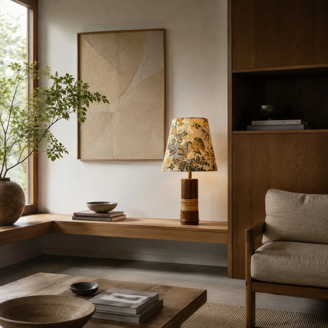 Bedside Styled Table Scene