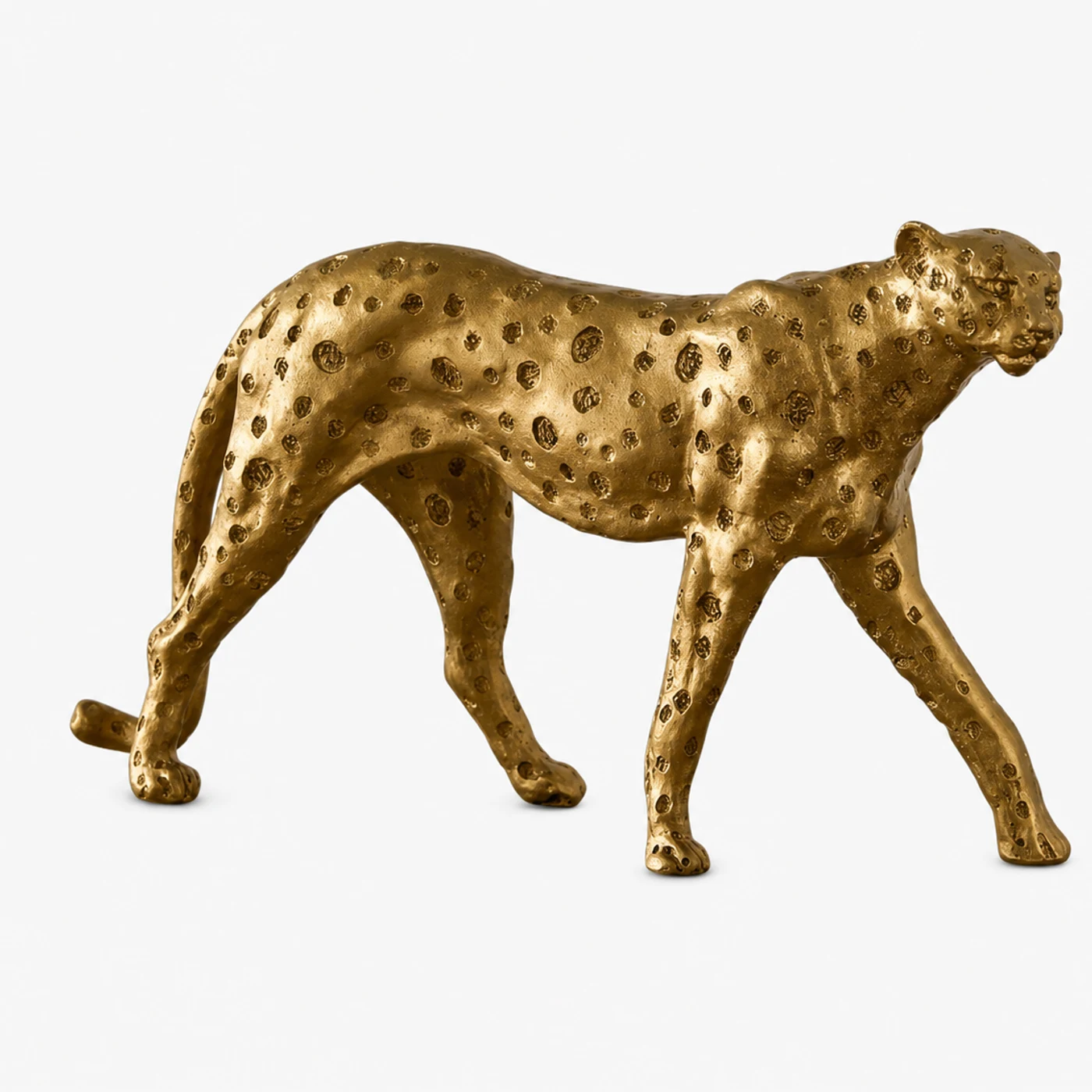 main antique gold leopard