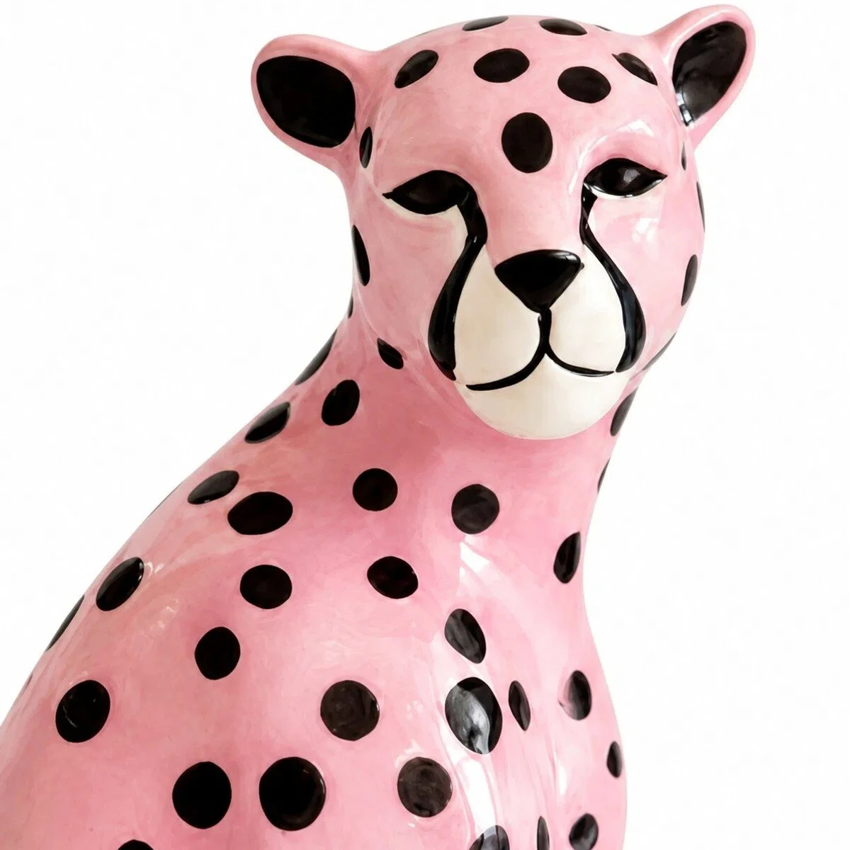 Glossy face and spot detail