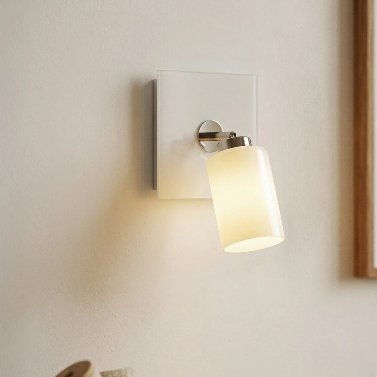 Wall sconce detail and scene
