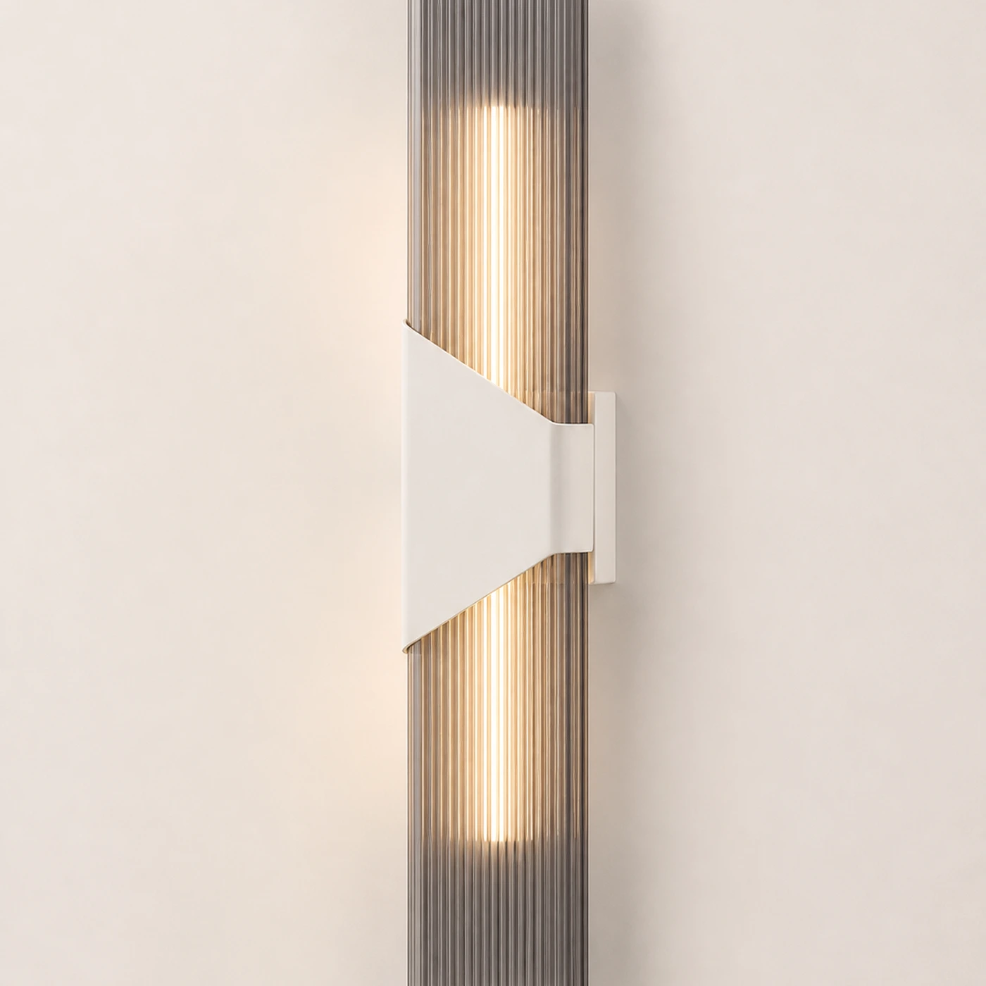 White + Smoke Gray / H45cm