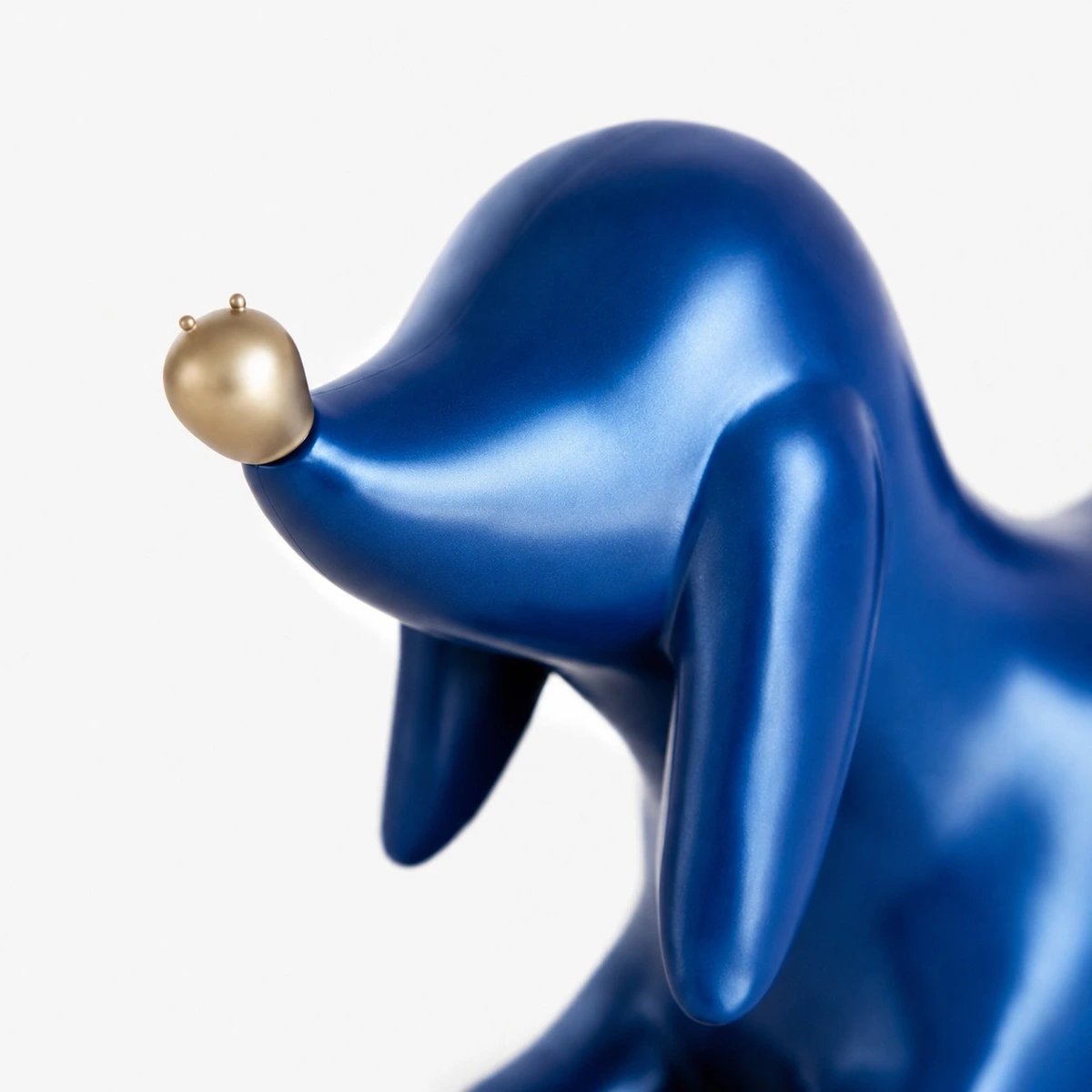 Close-up of beagle face and ear detail